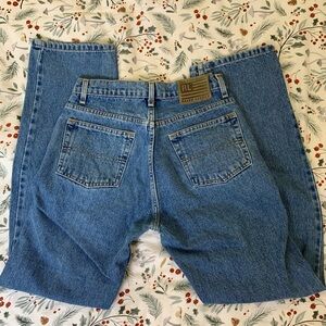 Vintage 90s polo, Ralph Lauren jeans mid-rise